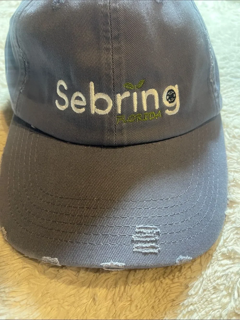 Sebring florida Embroidered Baseball Cap -